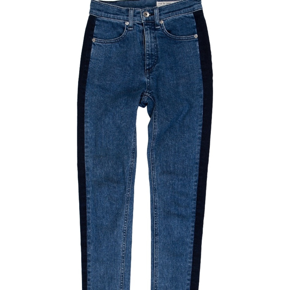 Rag & Bone Double Indigo Skinny Jeans